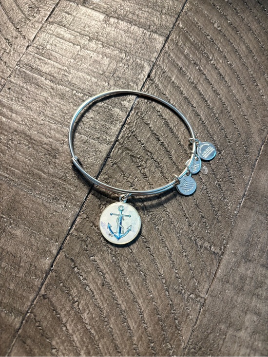 Alex and Ani Jewelry - Coastal New England Lobster Roll Summer Quiet Luxury Anchor Silver Bracelet
